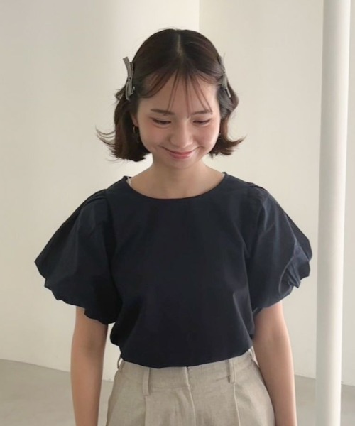 flower（フラワー）の「プチギンガムリボンクリップ（バレッタ/ヘアクリップ・レディース・ブラック・FREE）」の16枚目の写真