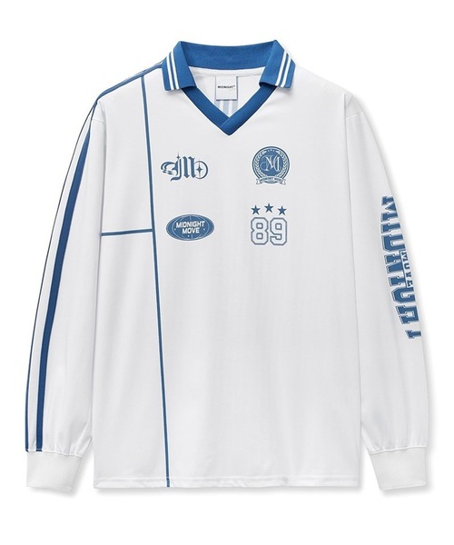 Midnight Move(ミッドナイトムーブ)の「Midnight Move/SOCCER プルオーバー 2115041(Tシャツ/カットソー・レディース・ピンク/ホワイト/グレー・FREE)」の17枚目の写真