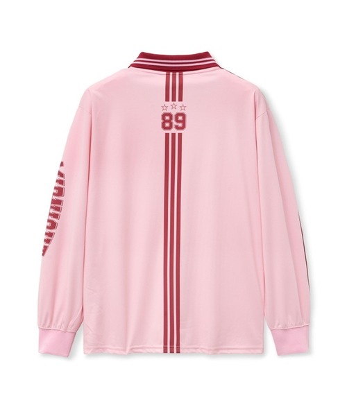 Midnight Move(ミッドナイトムーブ)の「Midnight Move/SOCCER プルオーバー 2115041(Tシャツ/カットソー・レディース・ピンク/ホワイト/グレー・FREE)」の22枚目の写真