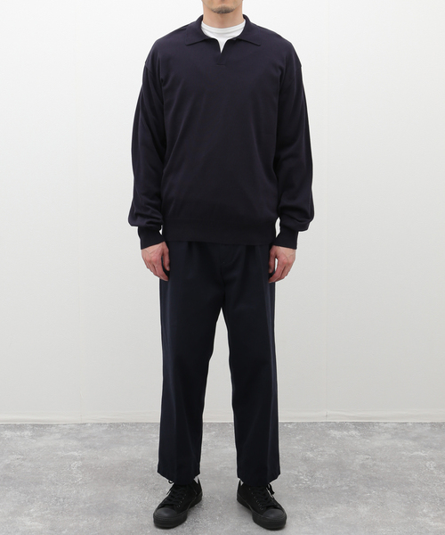 KAPTAIN SUNSHINE / Cotton Knit Skipper Shirt KS24SKN04 【公式通販】