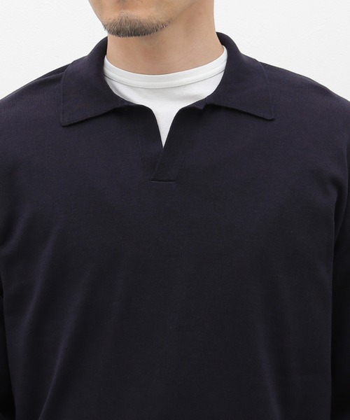 KAPTAIN SUNSHINE / Cotton Knit Skipper Shirt KS24SKN04 【公式通販】