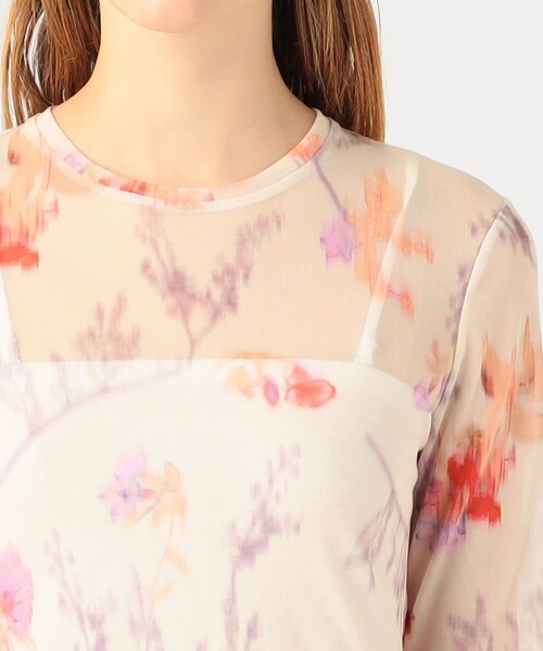TELA（テラ）の「TELA MELANIA ロングスリーブプルオーバー（Tシャツ/カットソー・レディース・ライトベージュ・S）」の6枚目の写真