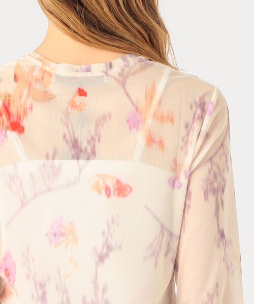 TELA（テラ）の「TELA MELANIA ロングスリーブプルオーバー（Tシャツ/カットソー・レディース・ライトベージュ・S）」の7枚目の写真