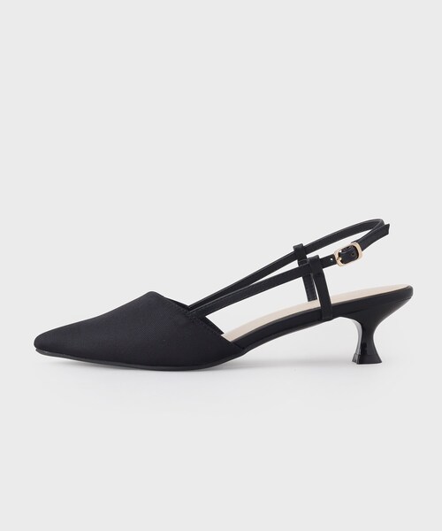 OPAQUE.CLIP（オペークドットクリップ）の「◆【大草直子さんコラボ】2WAYリボン付パンプス（パンプス・レディース・ピンク系/ブラック・03/02/01）」の5枚目の写真