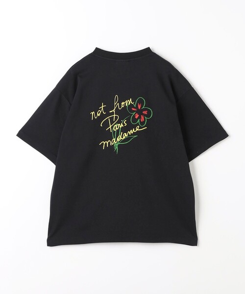 Drole De Monsieur（ドロール ド ムッシュ）の「＜DROLE DE MONSIEUR＞ SLOGAN ESQUISSE Tシャツ（Tシャツ/カットソー・メンズ・ブラック/オフホワイト・L/M）」の11枚目の写真