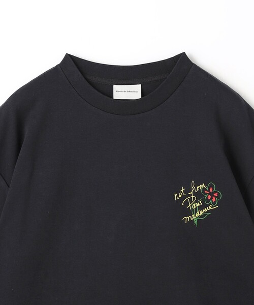 Drole De Monsieur（ドロール ド ムッシュ）の「＜DROLE DE MONSIEUR＞ SLOGAN ESQUISSE Tシャツ（Tシャツ/カットソー・メンズ・ブラック/オフホワイト・L/M）」の12枚目の写真