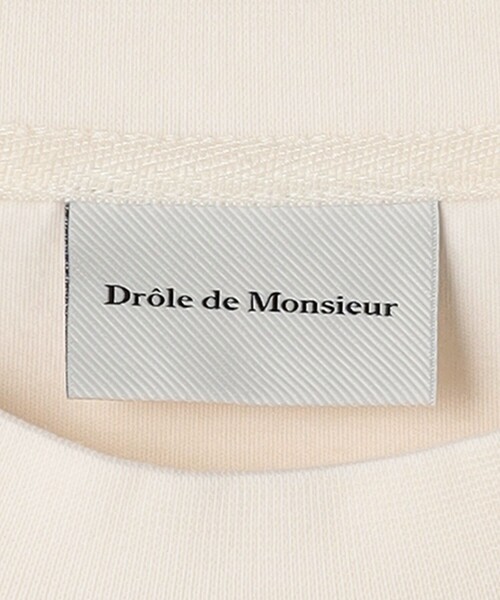 Drole De Monsieur（ドロール ド ムッシュ）の「＜DROLE DE MONSIEUR＞ SLOGAN ESQUISSE Tシャツ（Tシャツ/カットソー・メンズ・ブラック/オフホワイト・L/M）」の16枚目の写真