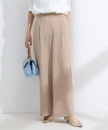 NOLLEY’S | 《セットアップ対応》ウォッシャブル麻調ワイドパンツ(その他パンツ)