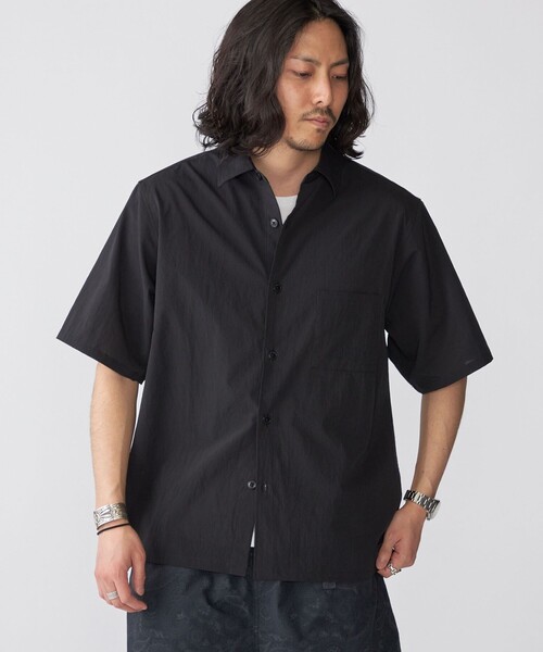 SHIPS(シップス)の「SHIPS:〈吸水速乾〉Micro Dot Air(R) レギュラーカラー ショートスリーブ シャツ(シャツ/ブラウス・メンズ・チャコールグレー/ブラック/カーキ・SMALL/MEDIUM/LARGE/X-LARGE)」の19枚目の写真