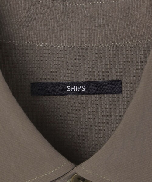 SHIPS(シップス)の「SHIPS:〈吸水速乾〉Micro Dot Air(R) レギュラーカラー ショートスリーブ シャツ(シャツ/ブラウス・メンズ・チャコールグレー/ブラック/カーキ・SMALL/MEDIUM/LARGE/X-LARGE)」の14枚目の写真