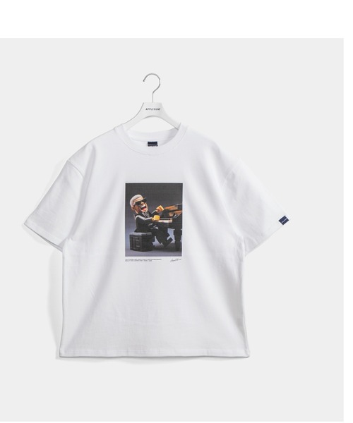 APPLEBUM(アップルバム)の「"Ray" T-shirt(Tシャツ/カットソー・メンズ・ホワイト/ブラック・XX-LARGE/MEDIUM/LARGE/X-LARGE)」の2枚目の写真