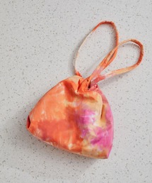 ADAM ET ROPE' | 【サステナブル】タイダイ柄巾着バッグ(ハンドバッグ)