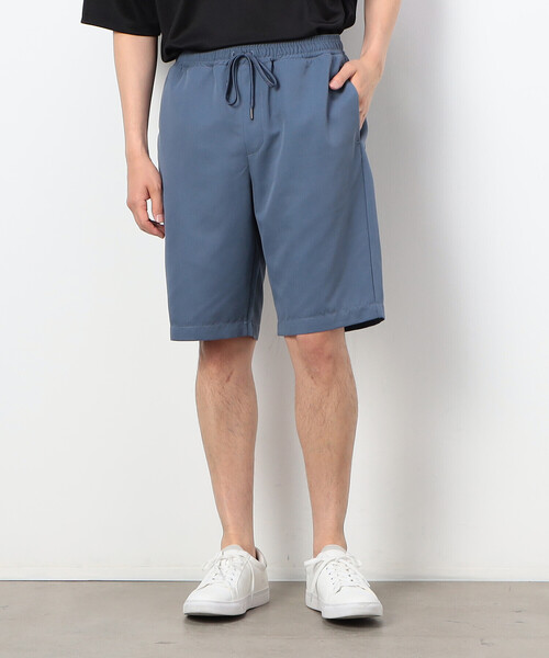 COMME CA ISM（コムサイズム）の「ポリエステルツイル ソフトピーチ ショートパンツ（その他パンツ・メンズ・チャコール/ブラック/カーキ/ブルー・MEDIUM/LARGE）」の12枚目の写真