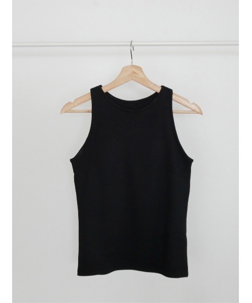TRUNC(トランクエイティーエイト)の「Rib American Sleeve Tank Top(タンクトップ・レディース・グレー/ブラック/アイボリー・FREE)」の12枚目の写真