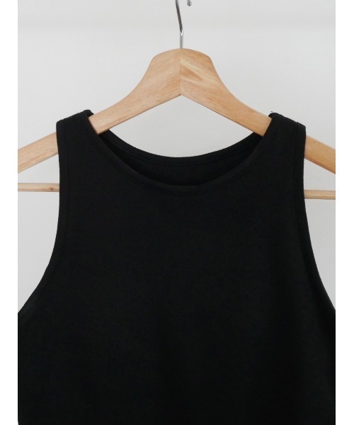 【人気商品】 ✴︎drawers Boat Neck Tanktop プラム TRUNC（トランクエイティーエイト）の「Rib American Sleeve