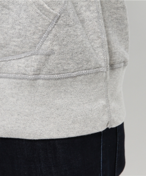 SEVENDAYS=SUNDAY（セブンデイズサンデイ）の「トンプキン裏毛　長袖ラグランプルパーカー（Tシャツ/カットソー・メンズ・杢グレー/オフホワイト/ネイビー・MEDIUM/LARGE/SMALL）」の10枚目の写真