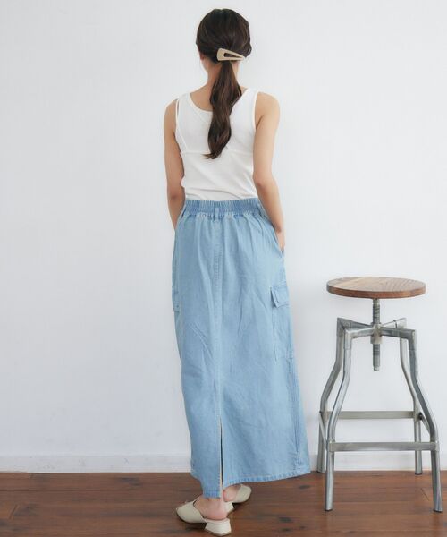 RETRO GIRL（レトロガール）の「アシメデザインタンク（タンクトップ・レディース・レッド/ブラウン/オフホワイト/ブラック・FREE）」の8枚目の写真