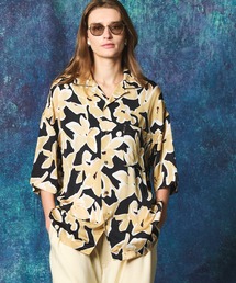《UNISEX》【LIMITED EDITION】Prime-Over Short Sleeve Open Collar Shirt/プライムオーバーショートスリーブオープンカラーシャツ【MAISON SPECIAL/メゾンスペシャル】