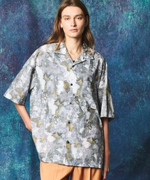 《UNISEX》【LIMITED EDITION】Prime-Over Short Sleeve Open Collar Shirt/プライムオーバーショートスリーブオープンカラーシャツ【MAISON SPECIAL/メゾンスペシャル】