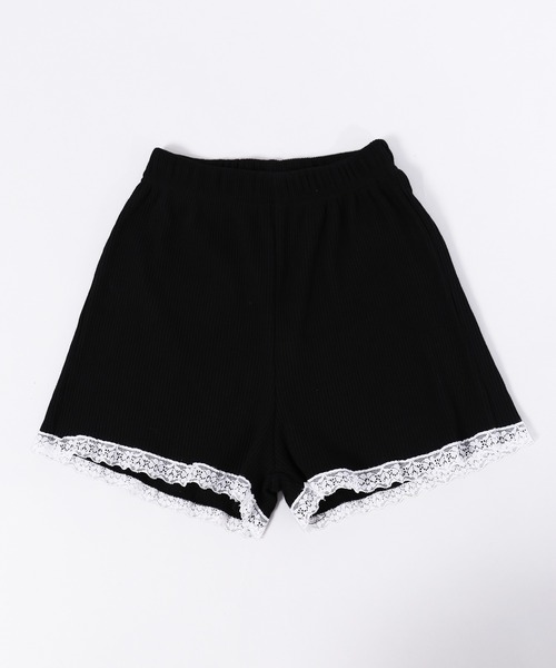 rurumu: レースキュロット shirring fril shorts rurumu: レースキュロット shirring fril shorts