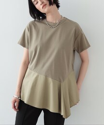 GALLEST | アシンメトリぺプラムトップス(Tシャツ/カットソー)