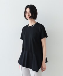 GALLEST | アシンメトリぺプラムトップス(Tシャツ/カットソー)