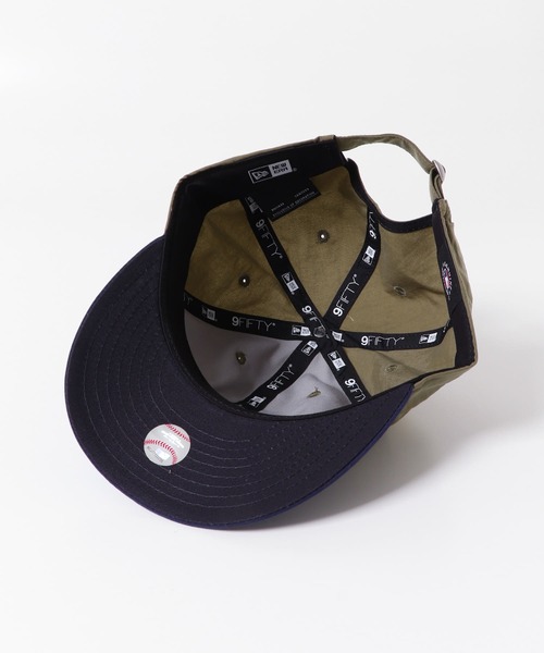 NEW ERA（ニューエラ）の「New Era　RC950 NEYMET VINNYL（キャップ・メンズ・オリーブ・ONE）」の5枚目の写真