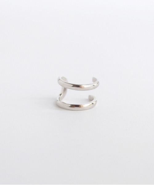 TUWAKRIM（トゥワクリム）の「【TUWAKRIM】S925ダブルイヤーカフ(片耳)（イヤーカフ・レディース・シルバー・FREE）」の7枚目の写真