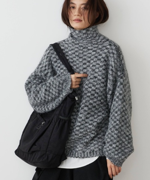 Libra Cue(リブラ キュー)の「【A4収納可能】2wayサイドポケットトートバッグ(トートバッグ・レディース・ブラック/カーキ・FREE)」の22枚目の写真