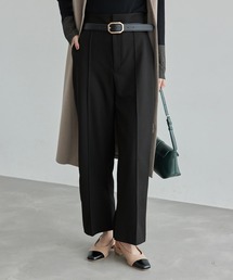 ROPE' PICNIC（ロペピクニック）の「ウールライクサージワイドパンツ/セットアップ対応・リンクコーデ（その他パンツ・レディース）」