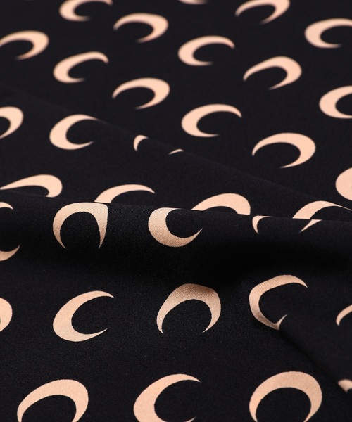 MARINE SERRE（マリーン・セル）の「MOON PRINTED JERSEY SECOND SKIN CREWNECK TOP（その他トップス・レディース・ホワイト系その他/ベージュ/ブラウン・X-SMALL/SMALL/MEDIUM/S/M/XS）」の8枚目の写真