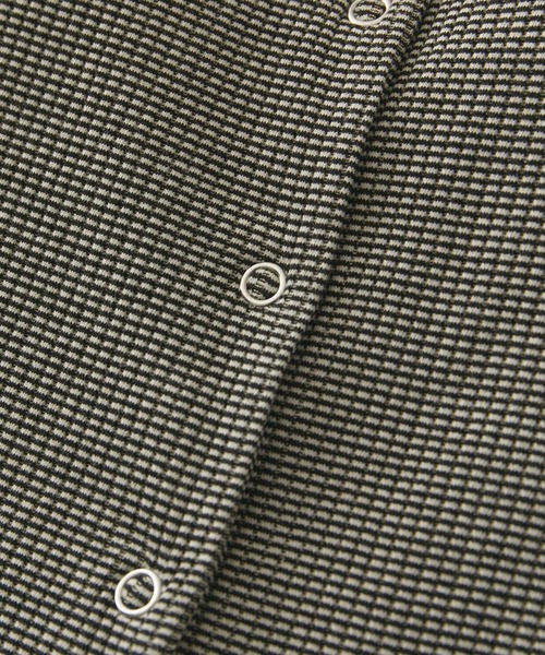 VIS(ビス)の「【近赤外線対策/UVケア/洗える】ミジンコボーダーアンサンブル【SET】(アンサンブル・レディース・ピンク系その他2/ブラウン/ブラック/ブラック系その他・FREE)」の7枚目の写真