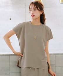 【大きいサイズ】フレンチスリーブカノコトップス