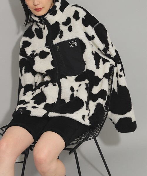 Ray BEAMS（レイビームス）の「【WEB限定】Lee / BOA ZIP COW JACKET