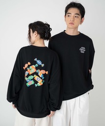 WEGO | WEGO/【24年秋冬新作】アソートグラフィックプルオーバー(スウェット)
