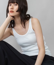 Munich | コットンリブ2WAYタンクトップ(タンクトップ)