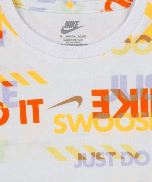 NIKE（ナイキ）の「【NIKE】NKB B NSW PE AOP TANK SHORT SET/タンクトップ＆ショートパンツ/上下セットアップ/キッズ（タンクトップ・キッズ・ブルー/ブラック・90㎝/95cm/100cm）」の4枚目の写真