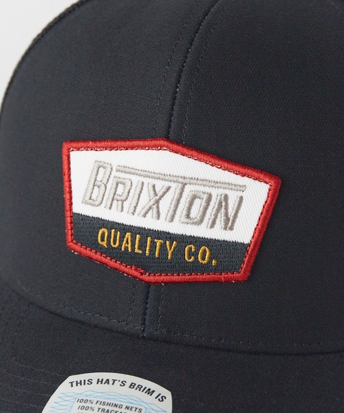 BRIXTON（ブリクストン）の「BRIXTON/ブリクストン REGAL NETPLUS MP TRUCKER HAT キャップ（キャップ・メンズ・ブラック/ネイビー・ONE SIZE）」の7枚目の写真
