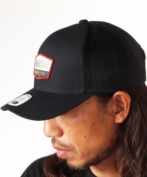 BRIXTON（ブリクストン）の「BRIXTON/ブリクストン REGAL NETPLUS MP TRUCKER HAT キャップ（キャップ・メンズ・ブラック/ネイビー・ONE SIZE）」の5枚目の写真