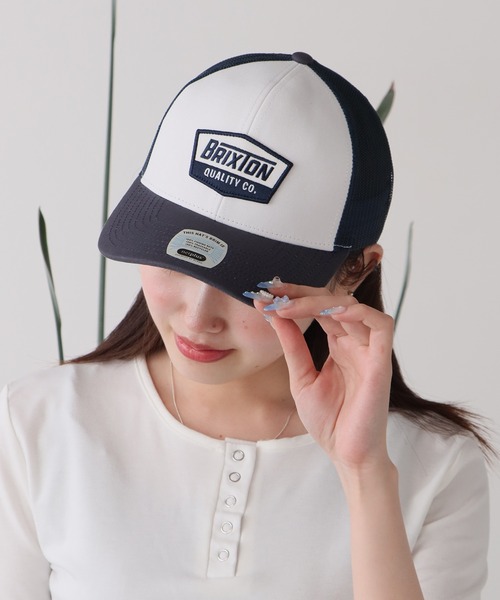 BRIXTON（ブリクストン）の「BRIXTON/ブリクストン REGAL NETPLUS MP TRUCKER HAT キャップ（キャップ・メンズ・ブラック/ネイビー・ONE SIZE）」の21枚目の写真