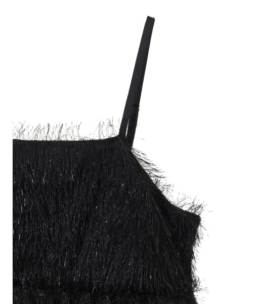 Green Parks(グリーンパークス)の「ラメフリンジカットキャミソールビスチェ(キャミソール・レディース・ブラック/ホワイト系その他2・FREE)」の20枚目の写真