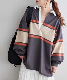 DISCOAT（ディスコート）の「【ユニセックス】ビッグラガーシャツ（Tシャツ/カットソー・メンズ）」
