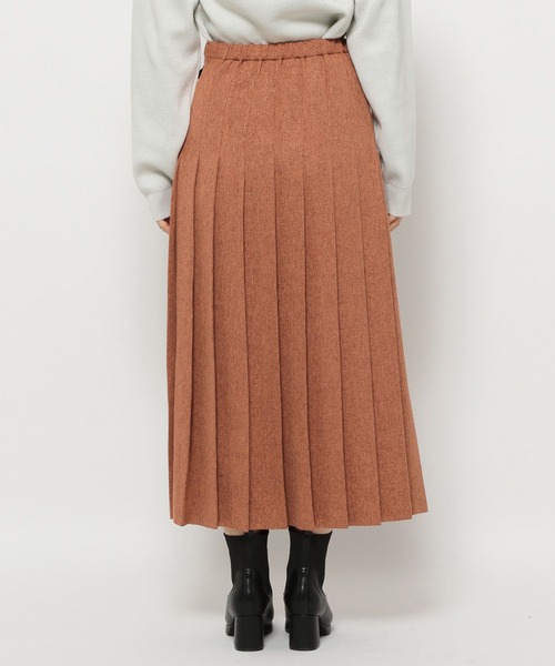 mysty woman（ミスティウーマン）の「ラップライクキルトスカート 149267（スカート・レディース・ブラウン/グレー/オレンジ・FREE）」の14枚目の写真