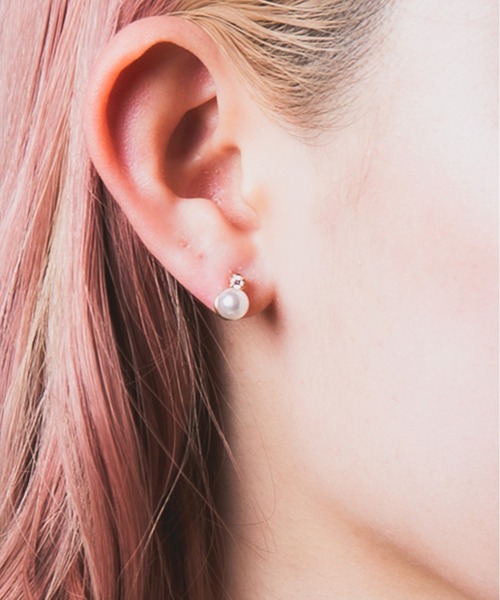 金属アレルギー対応】【Os】オズ ラブレットスタッド 16Gボディピアス