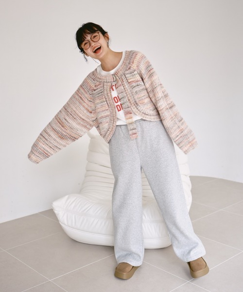 unclip（アンクリップ）の「裏起毛スウェットパンツ（スウェットパンツ・レディース・ライトグレー・MEDIUM/LARGE）」の12枚目の写真
