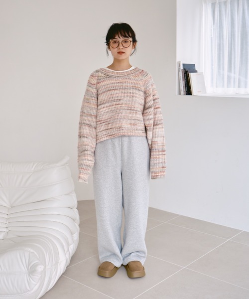 unclip（アンクリップ）の「裏起毛スウェットパンツ（スウェットパンツ・レディース・ライトグレー・MEDIUM/LARGE）」の10枚目の写真