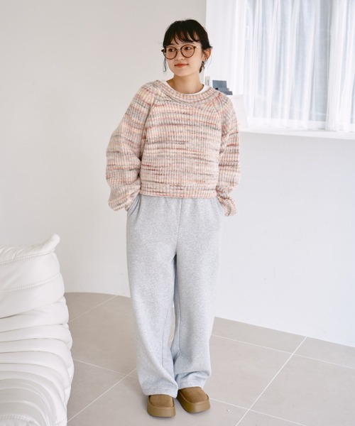 unclip（アンクリップ）の「裏起毛スウェットパンツ（スウェットパンツ・レディース・ライトグレー・MEDIUM/LARGE）」の11枚目の写真