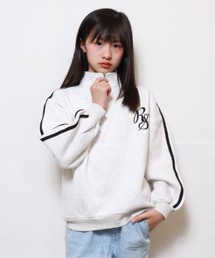 RiCO SUCRE（リコシュクレ）の「RiCO SUCRE/リコシュクレ　ハーフジップラインスウェット（スウェット・キッズ）」