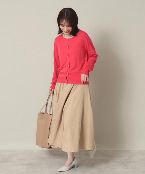 ITS'DEMO（イッツデモ）の「◆【A4対応／通勤／6ポケット】収納上手になれるトート（トートバッグ・レディース・アイボリー/ブラック/ナチュラル/ブルー/ベージュ/シルバー/ダークグレー/ブロンズ・00）」の13枚目の写真