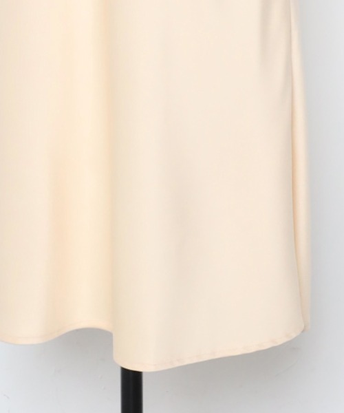 Bonjour Sagan（ボンジュールサガン）の「サテンマキシスカート（スカート・レディース・ダークブラウン/ブラック/アイボリー/グレー・FREE）」の8枚目の写真